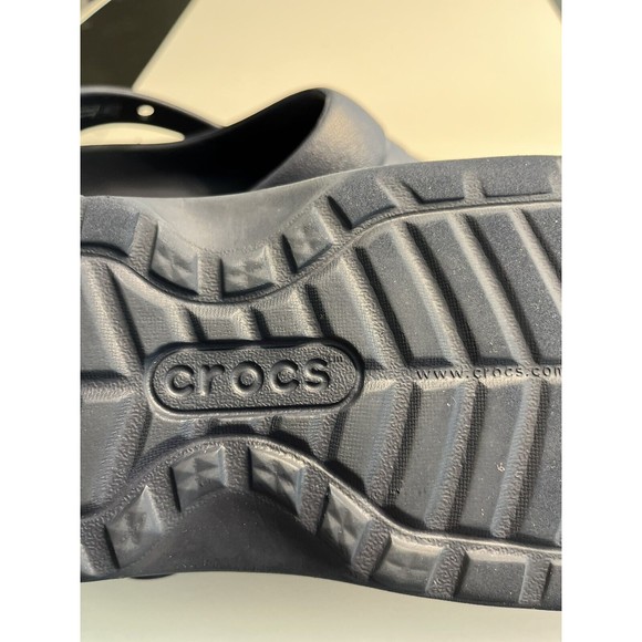 NWOT - Crocs Specialist II Clogs, Blue Rubber Slip On Men’s Size 11 - Picture 6 of 12